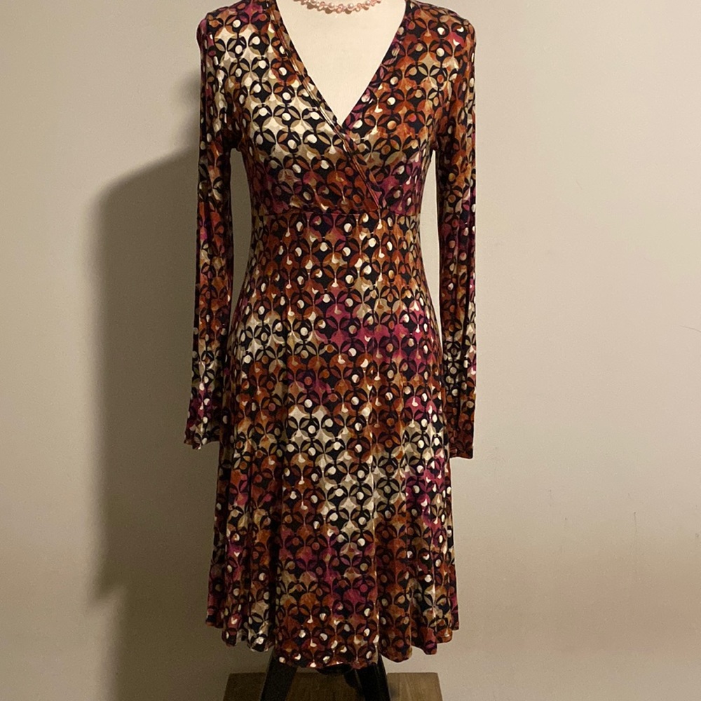 Karen Kane patterned dress, size M
